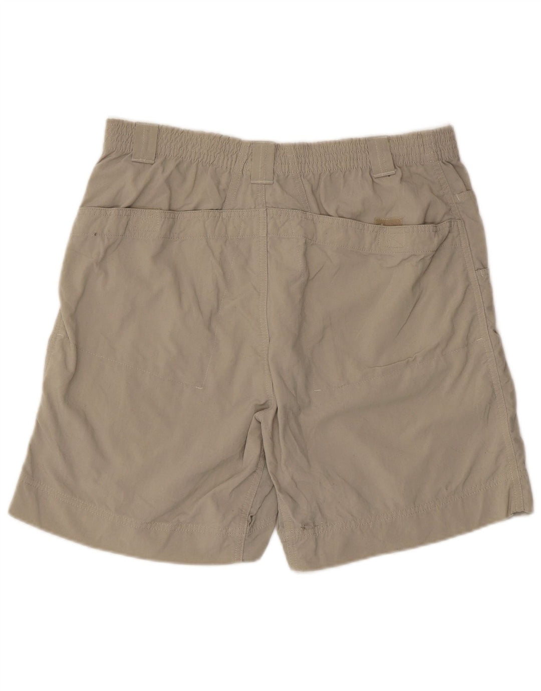 Pantalones cortos cargo Columbia para hombre medianos W32 nailon beige