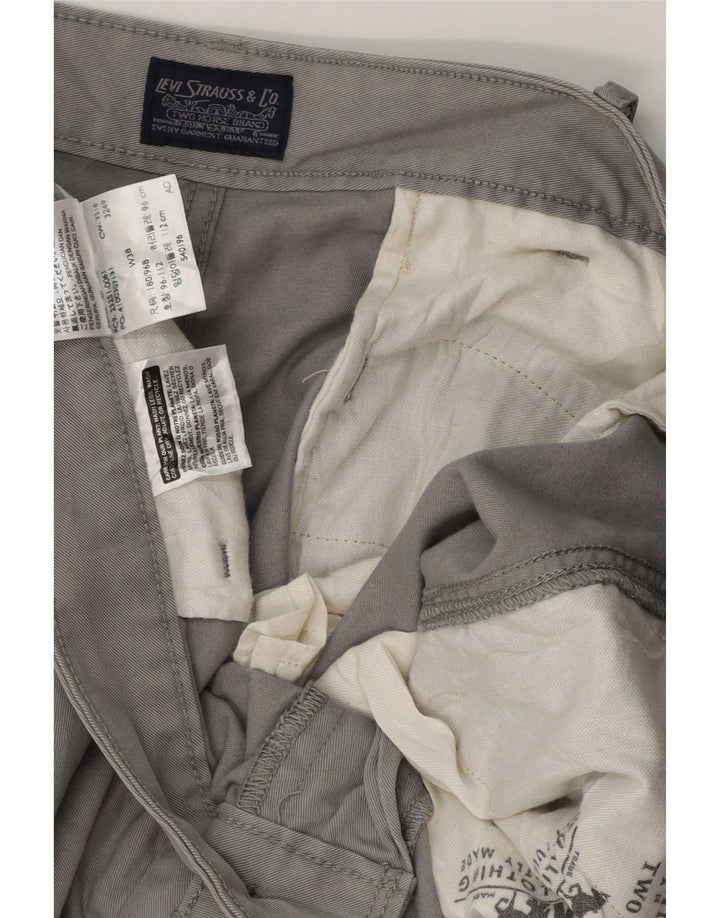 Levi's Pantalones cortos cargo para hombre W38 XL Algodón gris