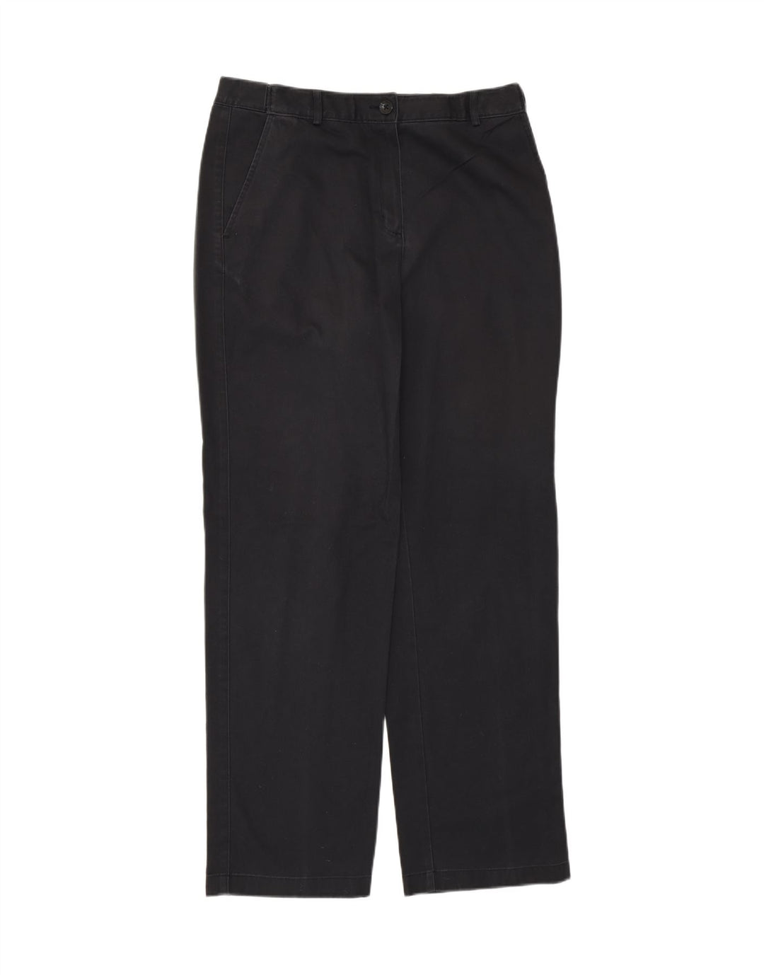 Zara Jeans rectos de talle alto para mujer EU 38 Small W28 L32 Algodón azul