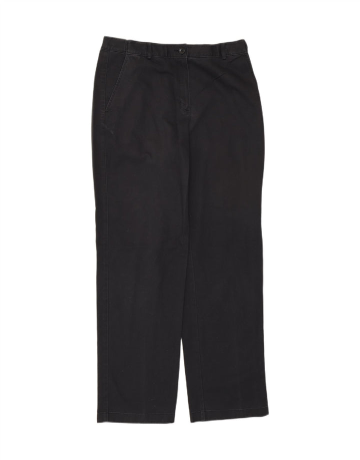 Zara Jeans rectos de talle alto para mujer EU 38 Small W28 L32 Algodón azul