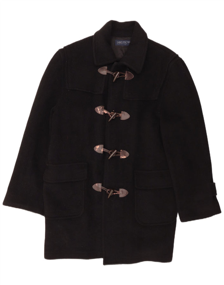 Luca D'altieri Trenca para hombre IT 54 2XL Lana negra