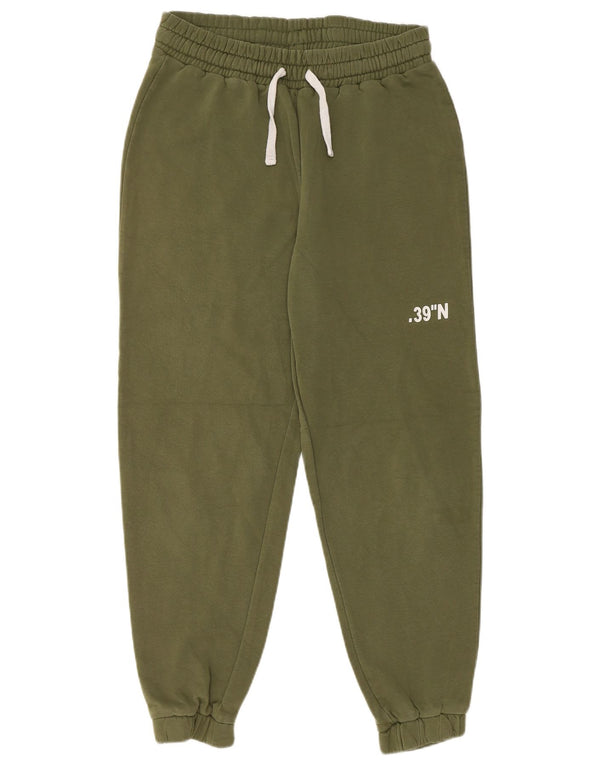 Topshop Pantalones de chándal para Mujer Joggers UK 10 Small Khaki Cotton