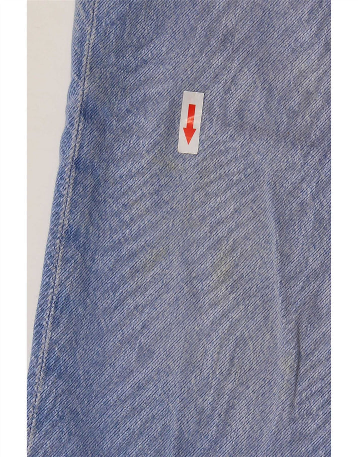 Zara Vaqueros Cónicos Para Mujer EU 40 Medium W30 L28 Azul