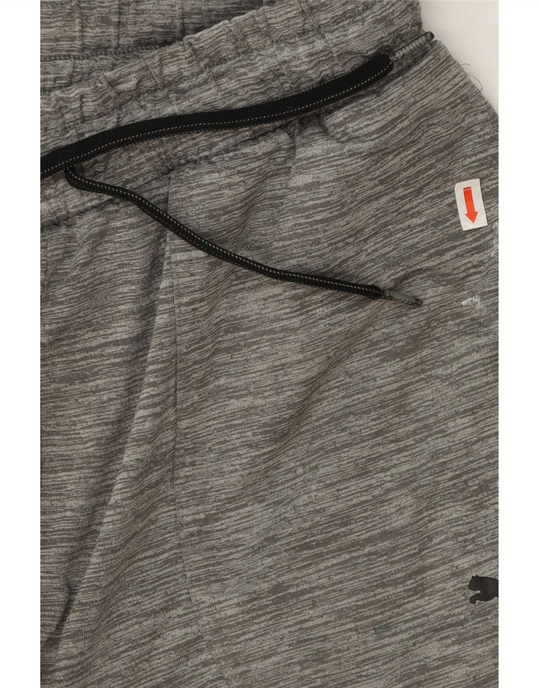 Puma Pantalones de chándal para mujer UK 12 Poliéster moteado gris medio