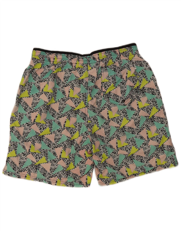 Pantalón corto deportivo Nike para hombre Poliéster geométrico multicolor mediano