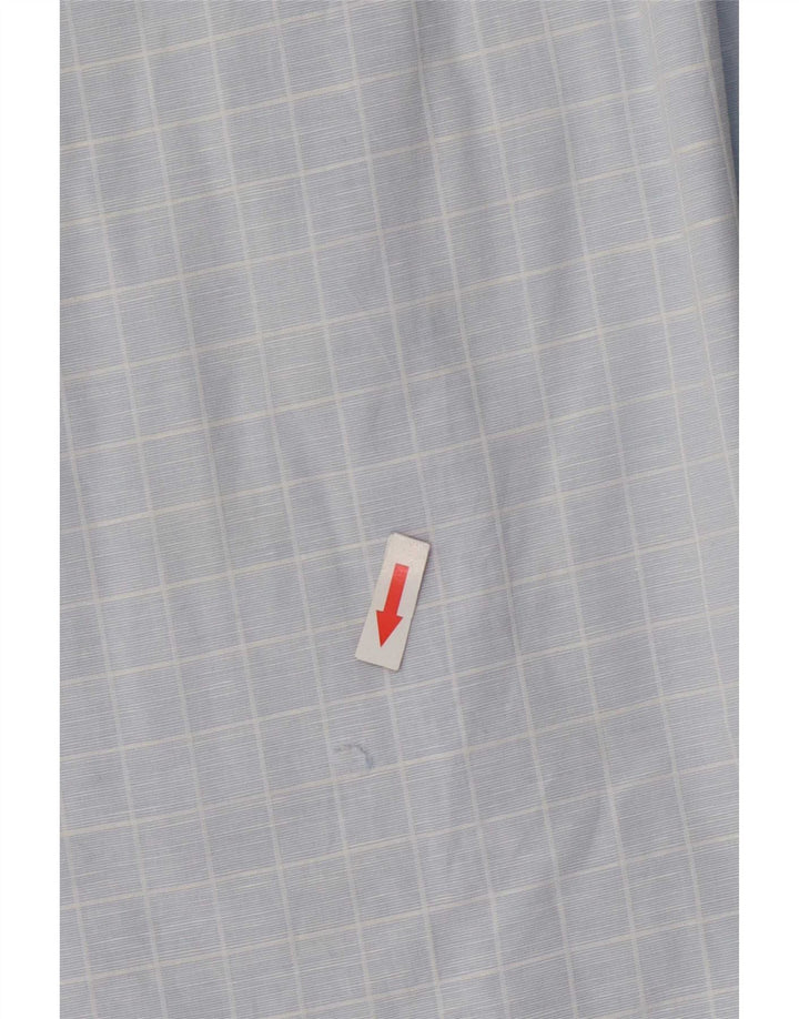 Camisa Hombre Massimo Dutti 2XL Algodón Cuadros Azul
