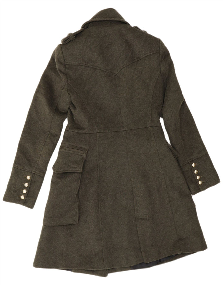 Zara Mujer Gabardina UK 10 Small Caqui