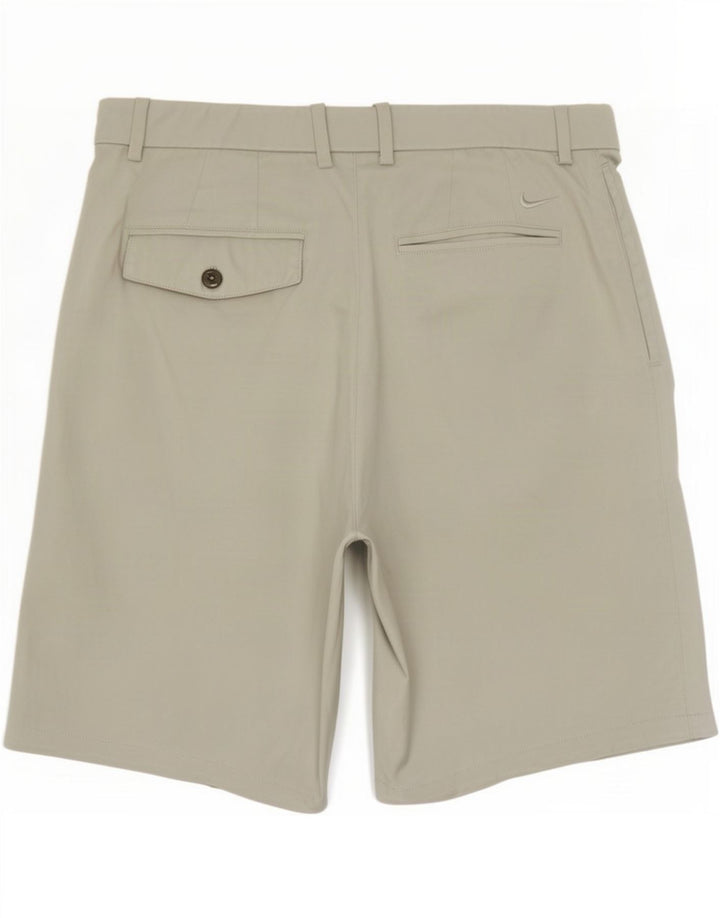 Nike - Pantalones cortos chinos Dri Fit para hombre, tamaño mediano, W32, poliéster beige