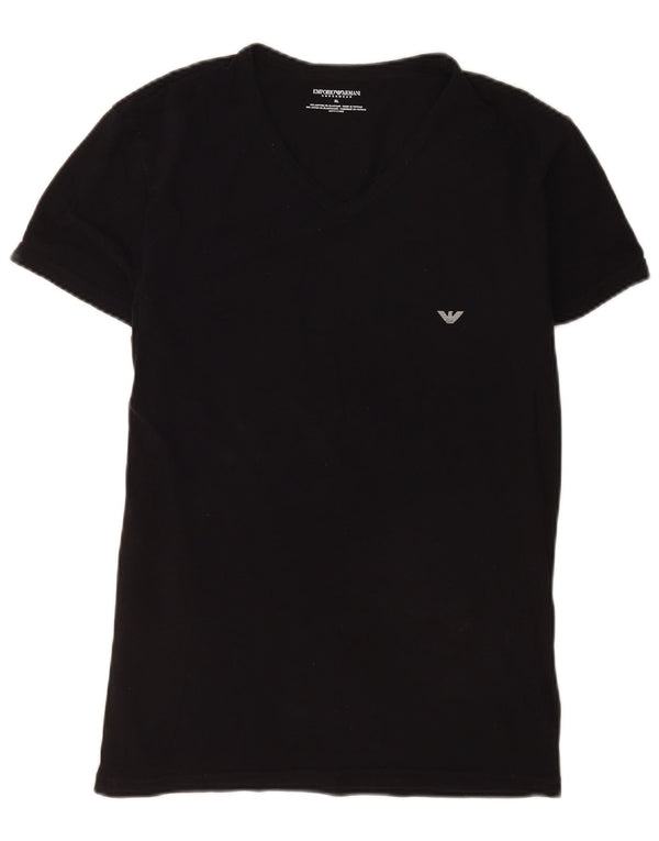 Emporio Armani Camiseta Hombre Top XL Algodón Negro
