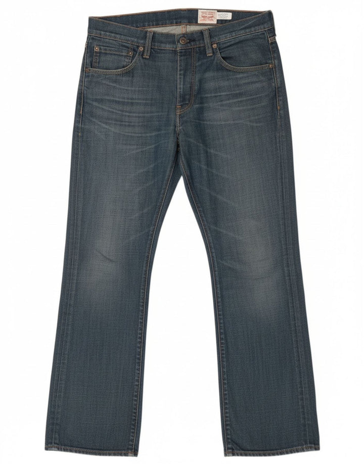 Levi's Hombre 527 Vaqueros Bootcut W32 L30 Algodón Azul