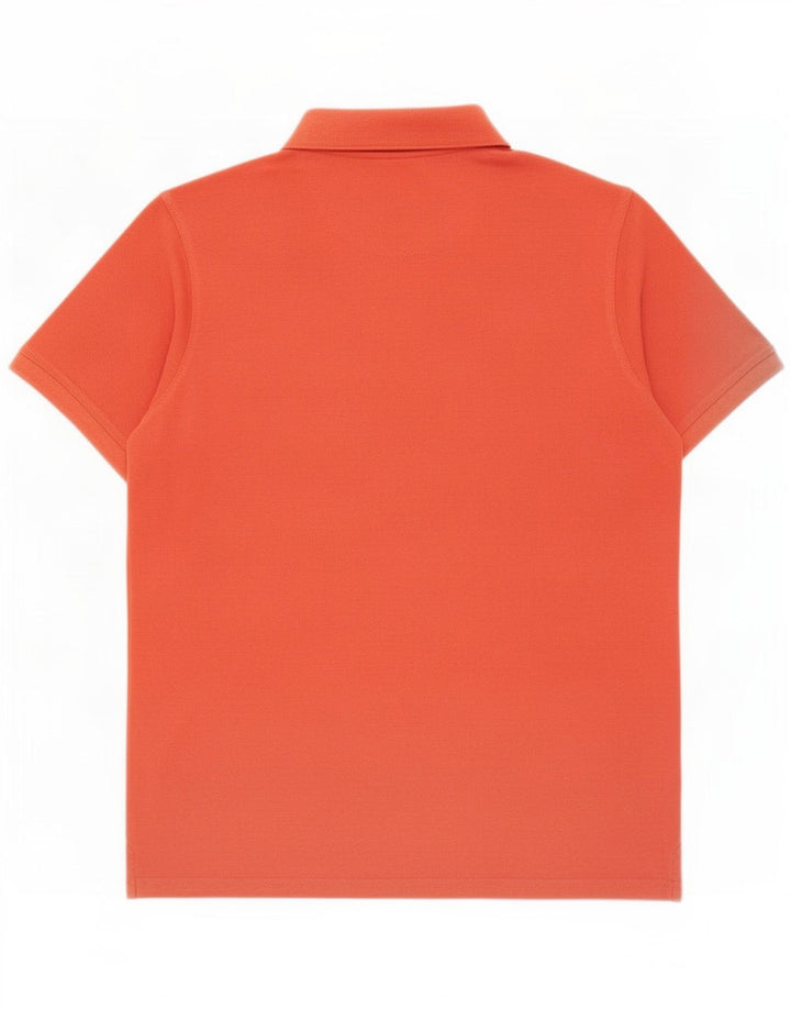 James Pringle Polo para hombre de algodón naranja medio