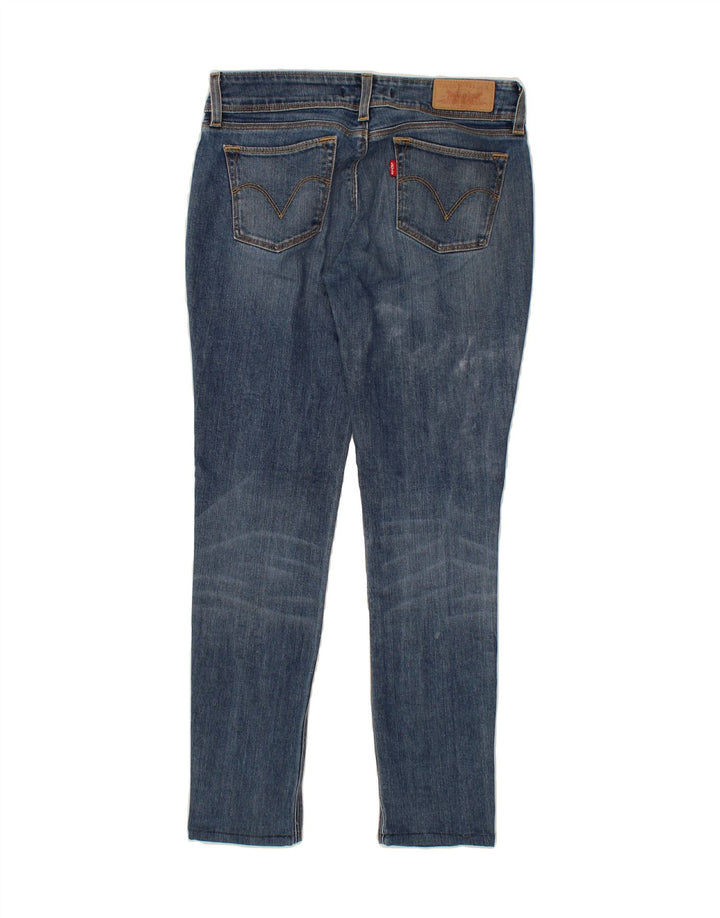 LEVI'S Womens 571 Slim Jeans W30 L29 Blue Cotton Vintage Levi's and Second-Hand Levi's from Messina Hembry 