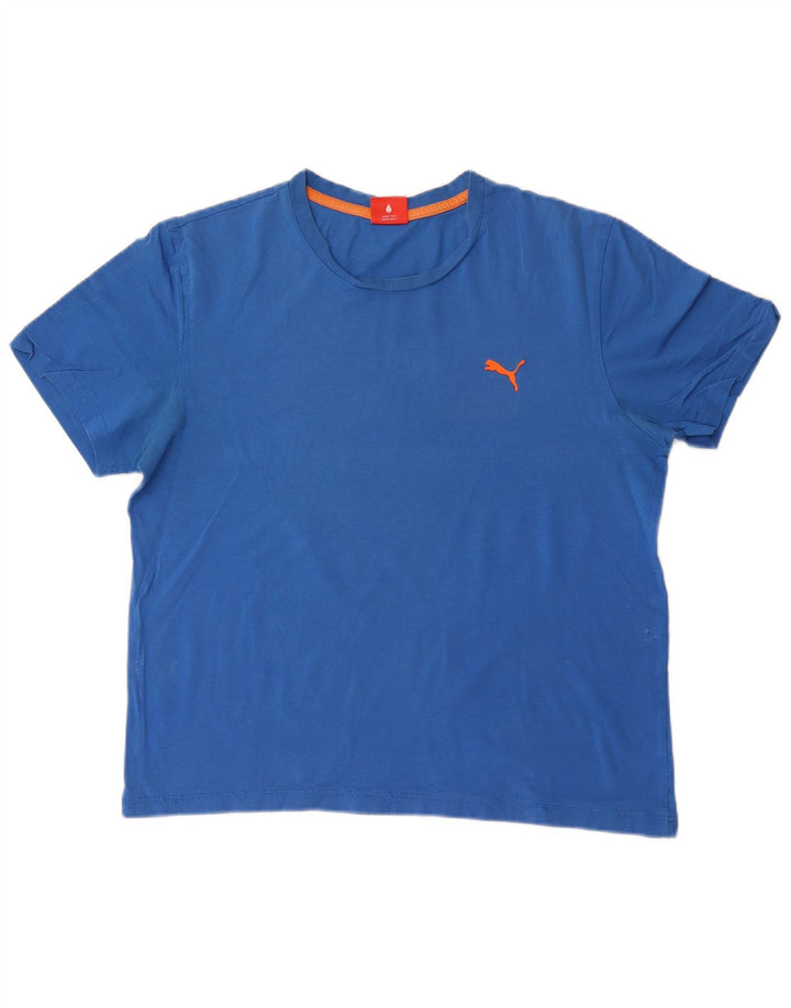Camiseta Puma Hombre Top Grande Azul