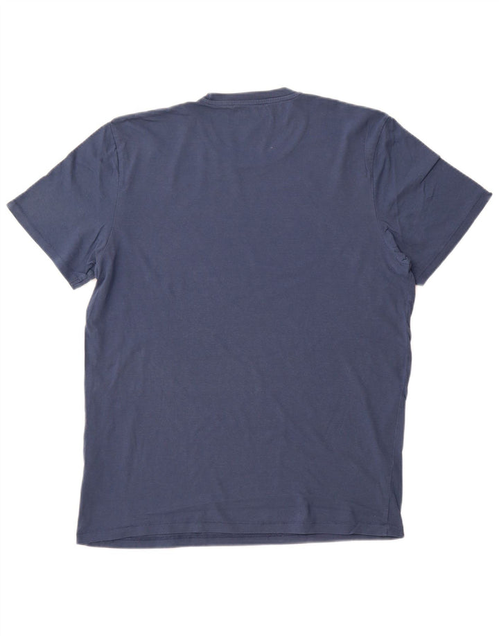 WRANGLER Camiseta gráfica para hombre Top Medium Azul marino Algodón