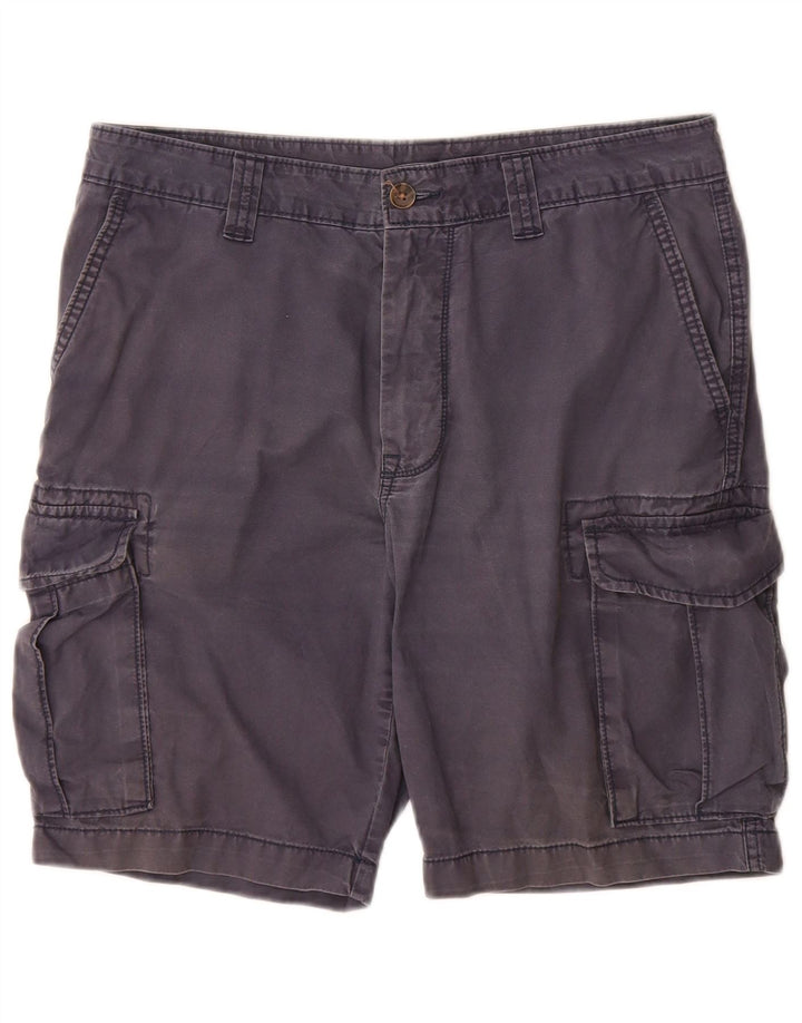 Marks & Spencer Pantalones cortos tipo cargo para hombre W34 Grande Algodón azul marino