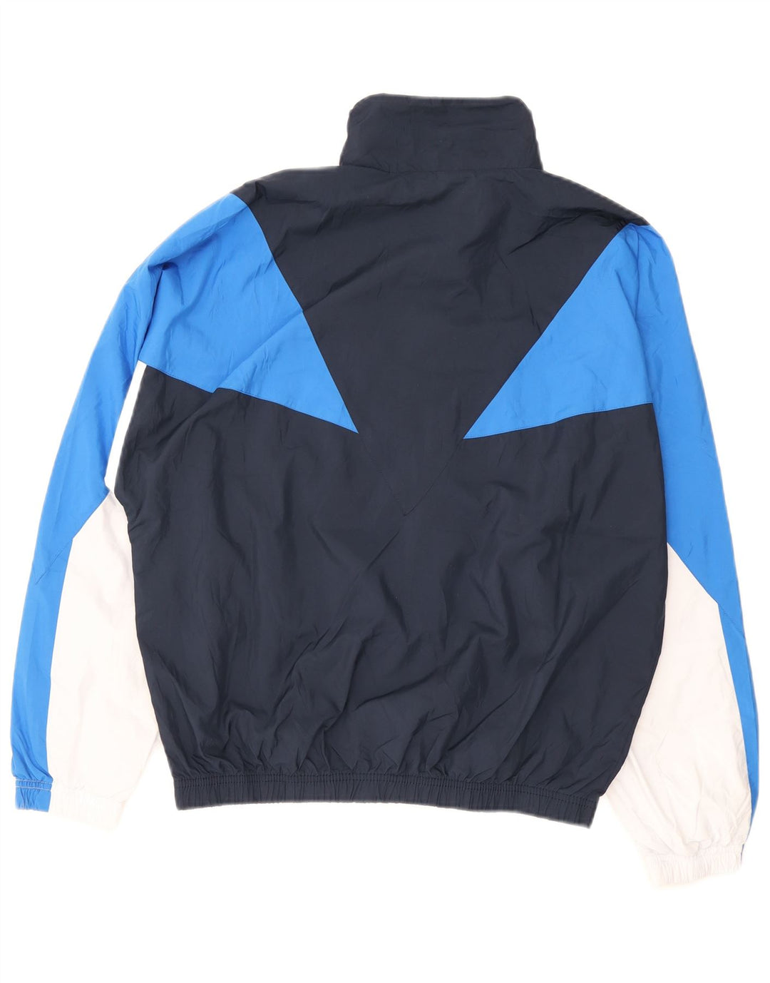 Sergio Tacchini Chaqueta de chándal para hombre con bloques de color azul marino mediano