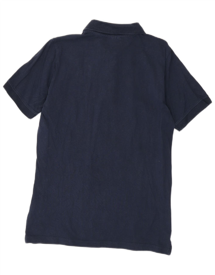 Polo Kappa Hombre Algodón Azul Marino Mediano