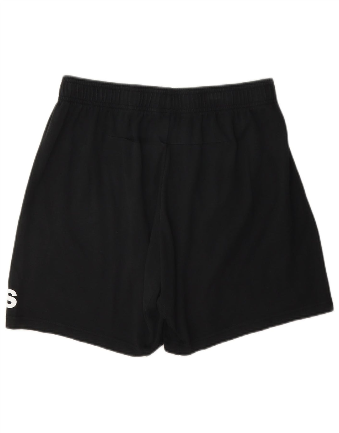 Adidas Pantalones cortos deportivos gráficos para hombre Algodón negro mediano