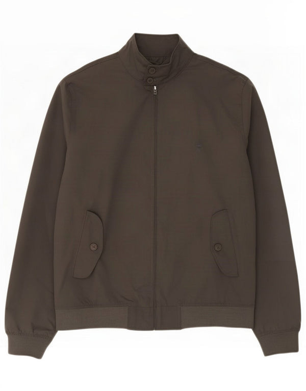 French Connection Chaqueta Bomber para Hombre UK 40 Grande Poliéster Gris