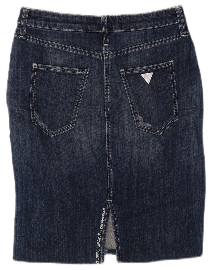 Falda Guess Mujer W28 Azul Medio