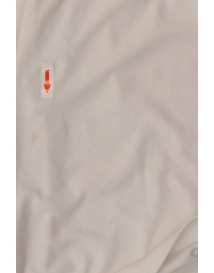 Adidas - Pantalones cortos deportivos Aeroready para hombre, poliéster blanco grande