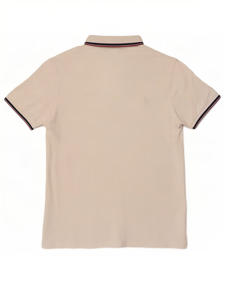 Asociación de Polo de EE. UU. Polo Hombre Algodón Blanco Mediano