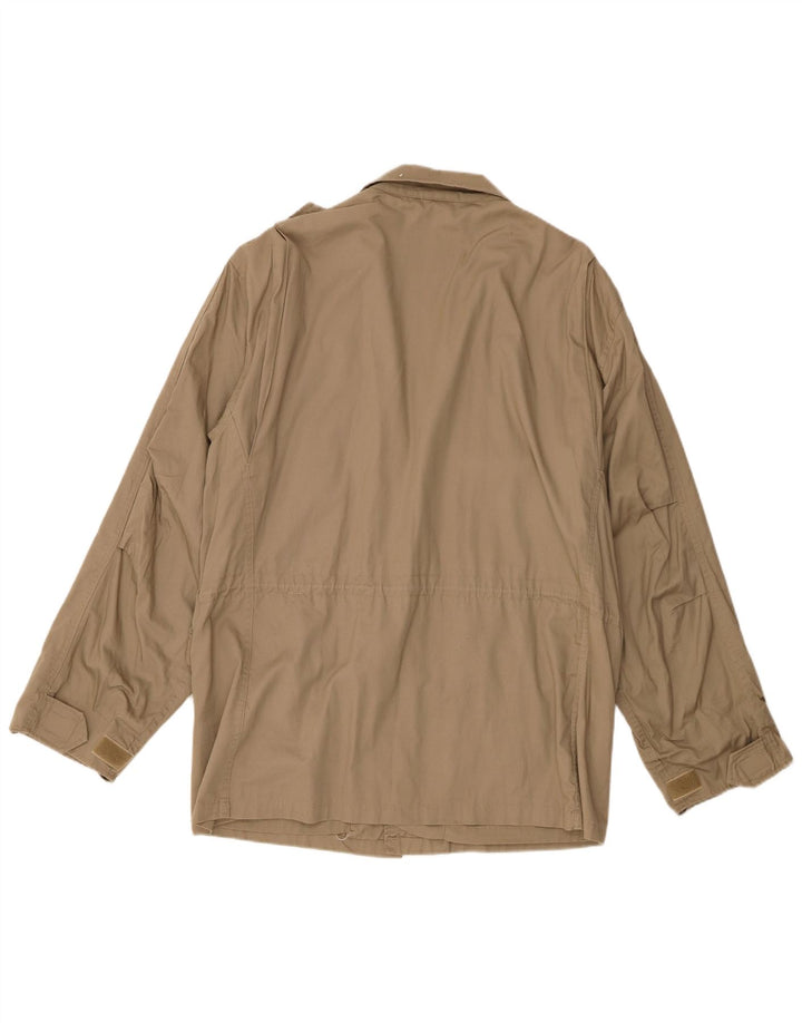 Wilker Chaqueta militar para hombre UK 38 Algodón beige medio