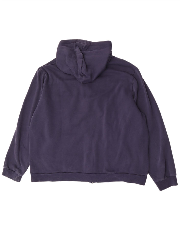 Puma Sudadera con capucha y cremallera para hombre 2XL Azul marino Colorblock Poliéster