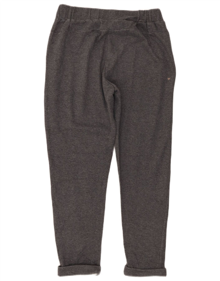 Adidas - Pantalones de chándal para mujer, talla 8/10, algodón gris pequeño