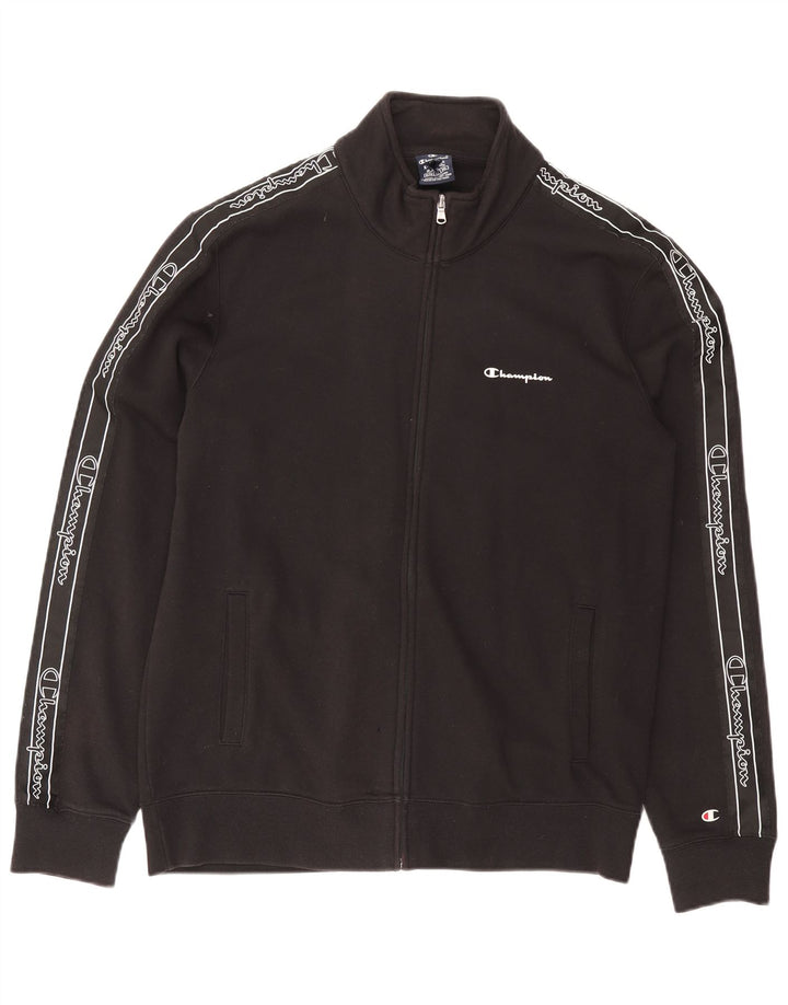 CHAMPION Chaqueta superior de chándal gráfico para hombre XL Negro
