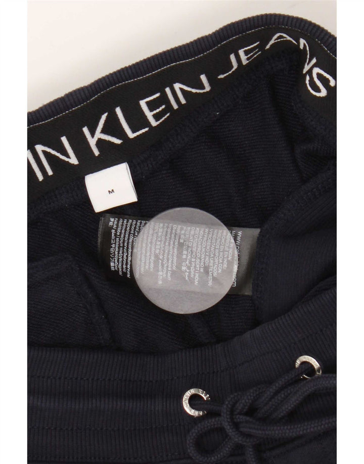 Calvin Klein Hombre Pantalones De Chándal Joggers Medium Azul Marino Algodón