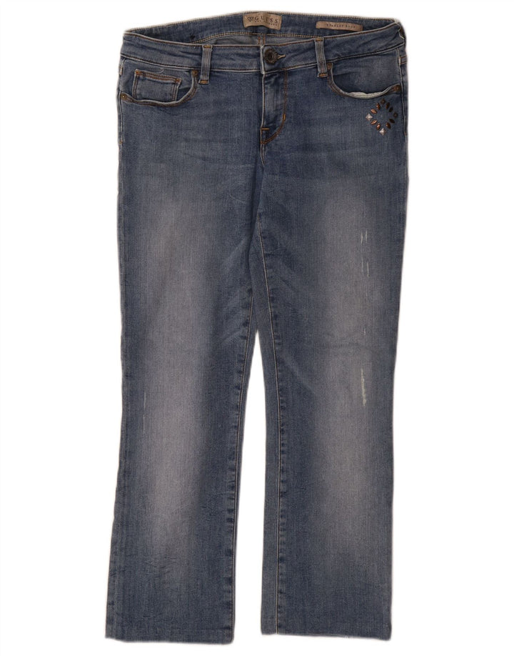 Vaqueros Guess Mujer Starlet Bootcut W28 L25 Algodón Azul