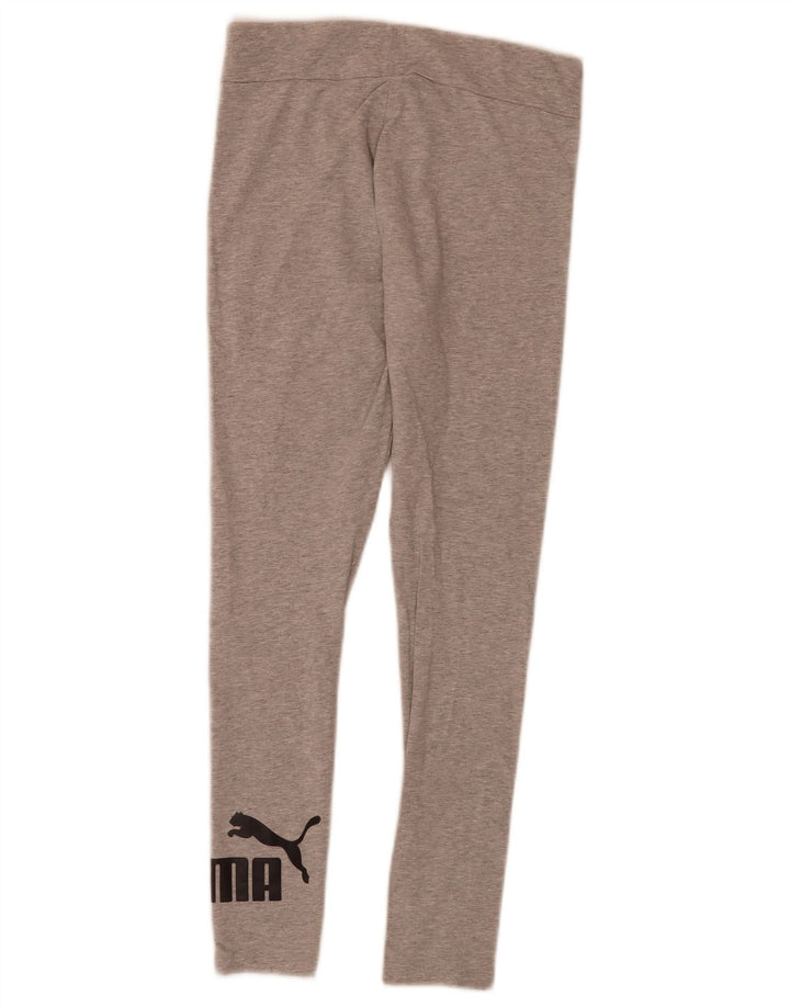 Puma Leggings gráficos para mujer UK 10 Small Grey