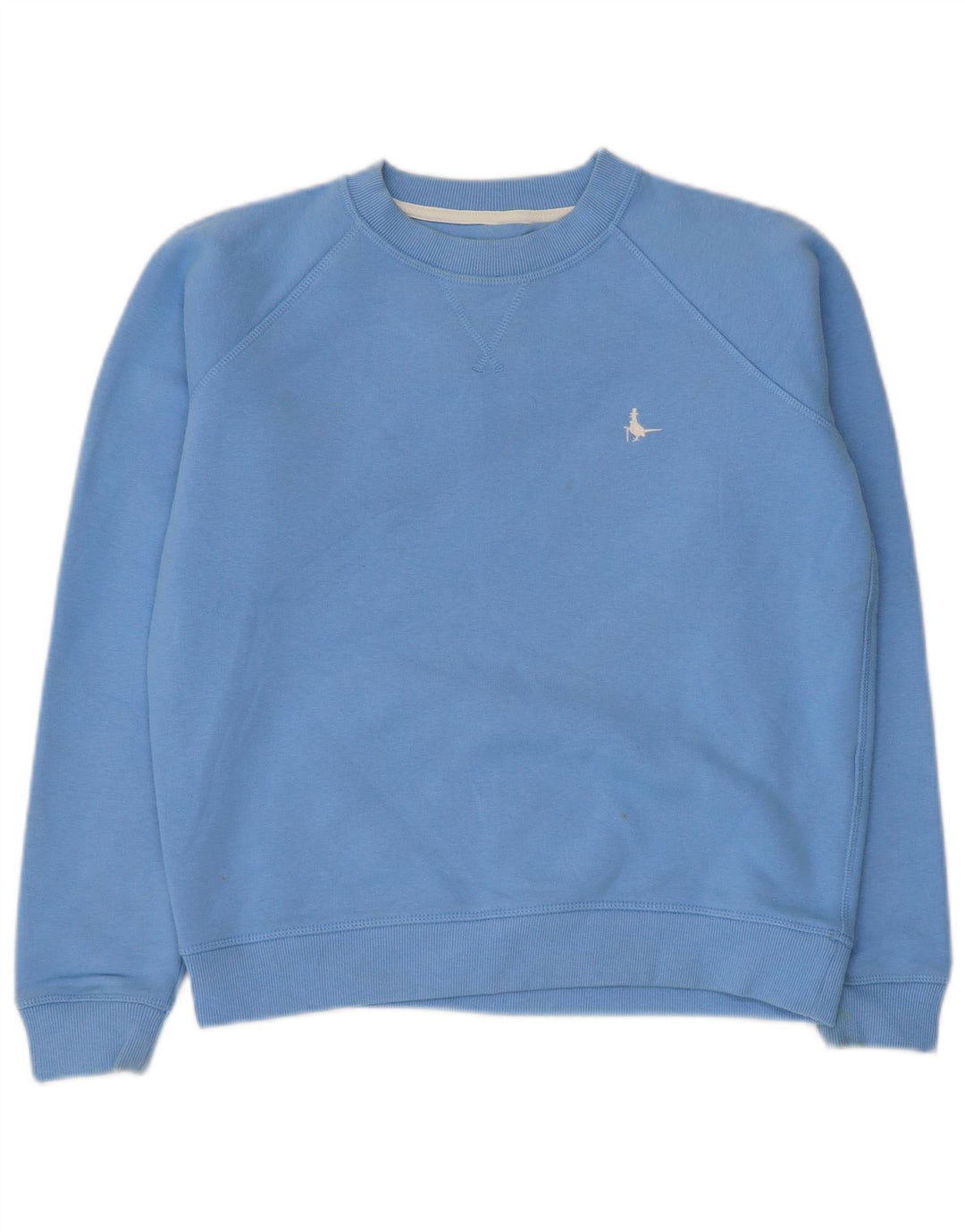 Jack Wills Sudadera extragrande para mujer, talla 8, algodón azul pequeño