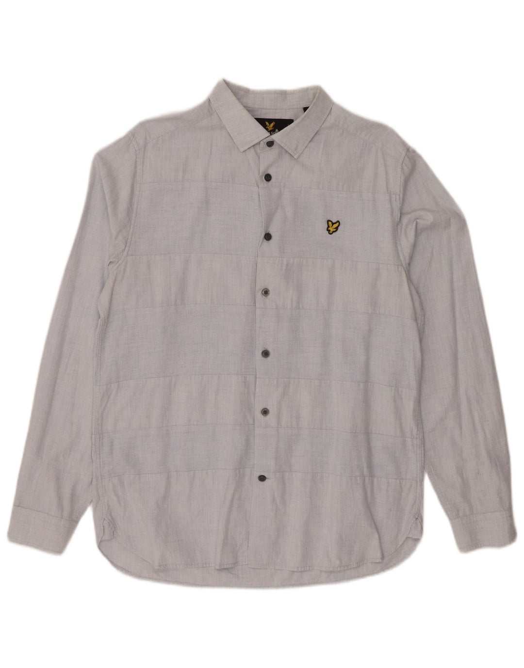 LYLE & SCOTT Camisa Hombre Rayas Azul Medio