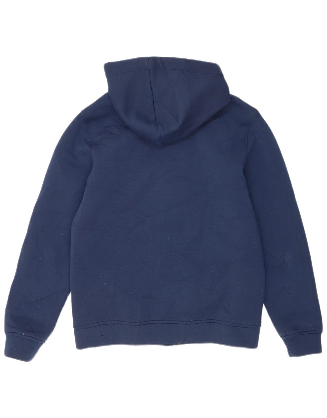 K-Way Suéter con capucha y cremallera para hombre Poliéster azul marino mediano