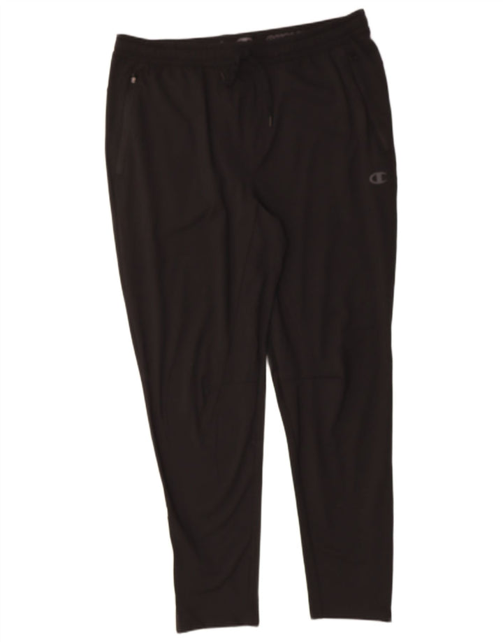 CHAMPION Mens Tracksuit Trousers XL  Black Polyester