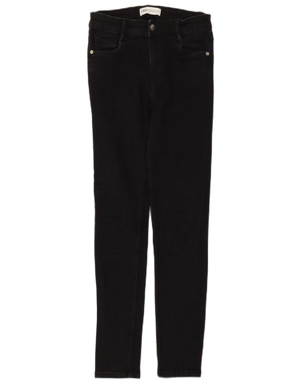 Zara Vaqueros Pitillo Mujer EU 34 2XS W24 L27 Negro