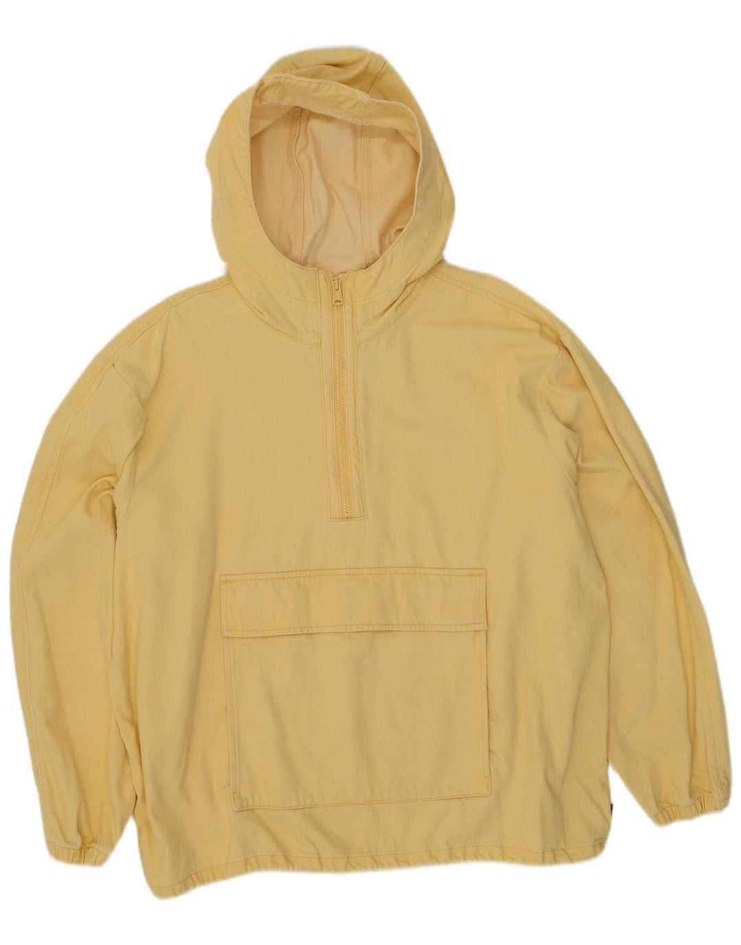 Levi's Chaqueta vaquera con capucha para hombre, talla 40, algodón amarillo grande