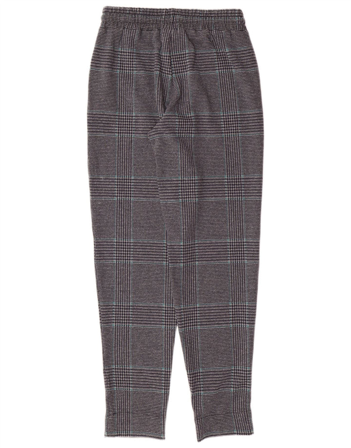 MARKS & SPENCER Pantalones de chándal para mujer UK 8 Small Grey Houndstooth
