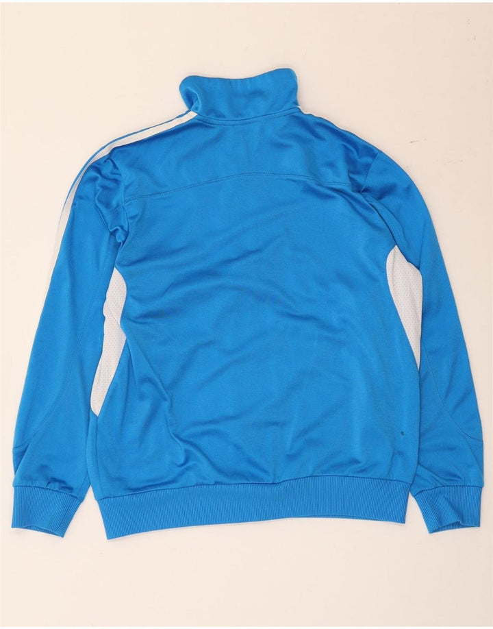 Adidas - Chaqueta de chándal para niño, 13-14 años, color azul, poliéster