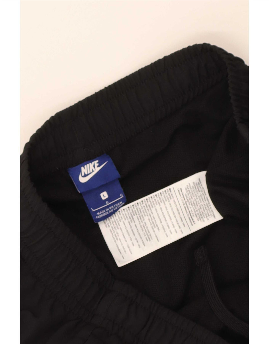 Nike - Pantalones de chándal para hombre, color negro, poliéster
