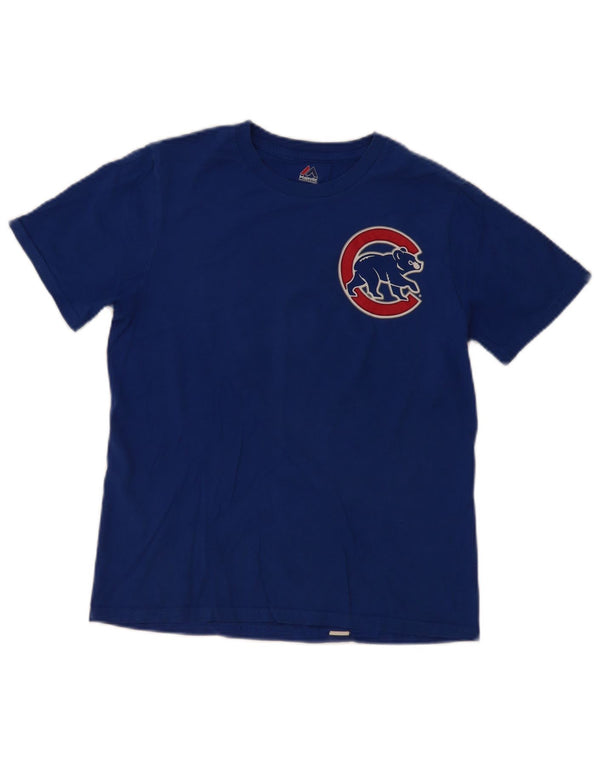 Majestic Boys Chicago Bears Camiseta gráfica Top 12-13 años Grande Azul