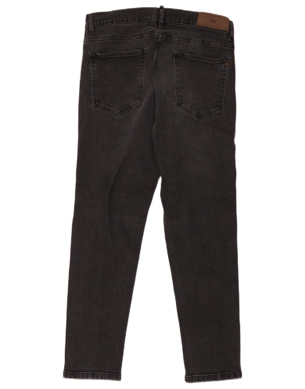 Zara Jeans ajustados para hombre EU 44 Large W34 L29 Algodón negro