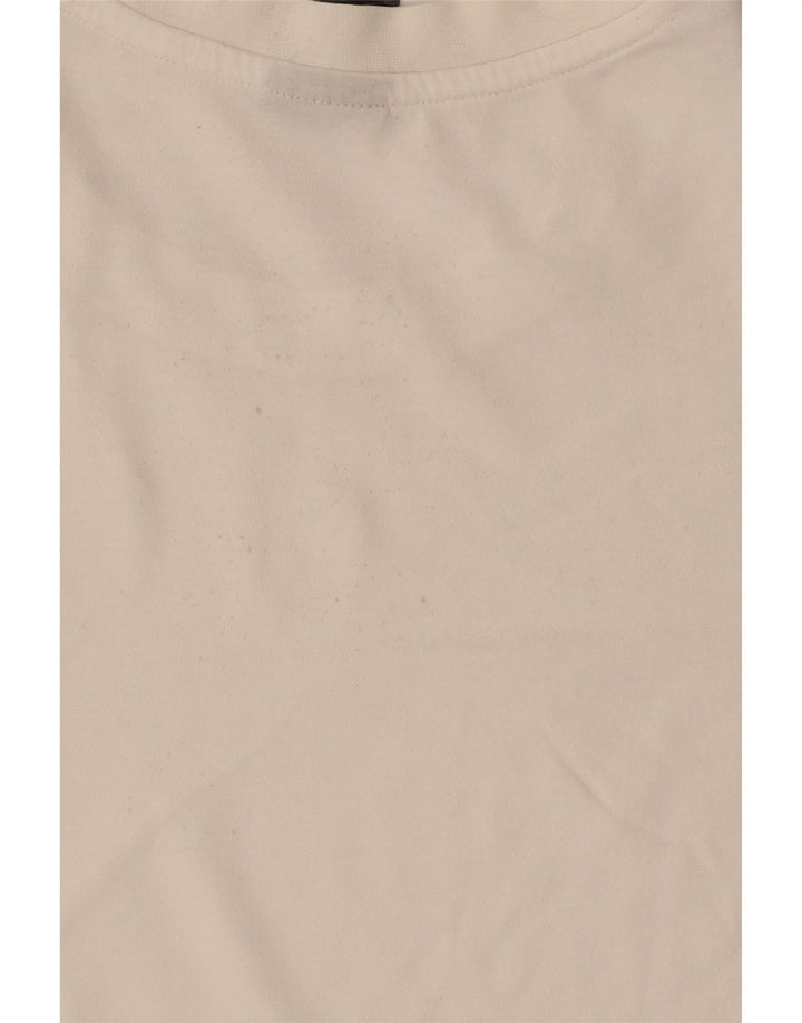 Adidas Camiseta Mujer Top UK 12/14 Medium Blanco