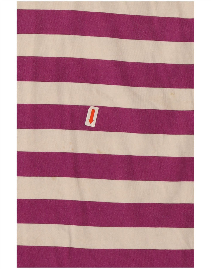 Polo Invicta Hombre Pequeño Rayas Púrpura