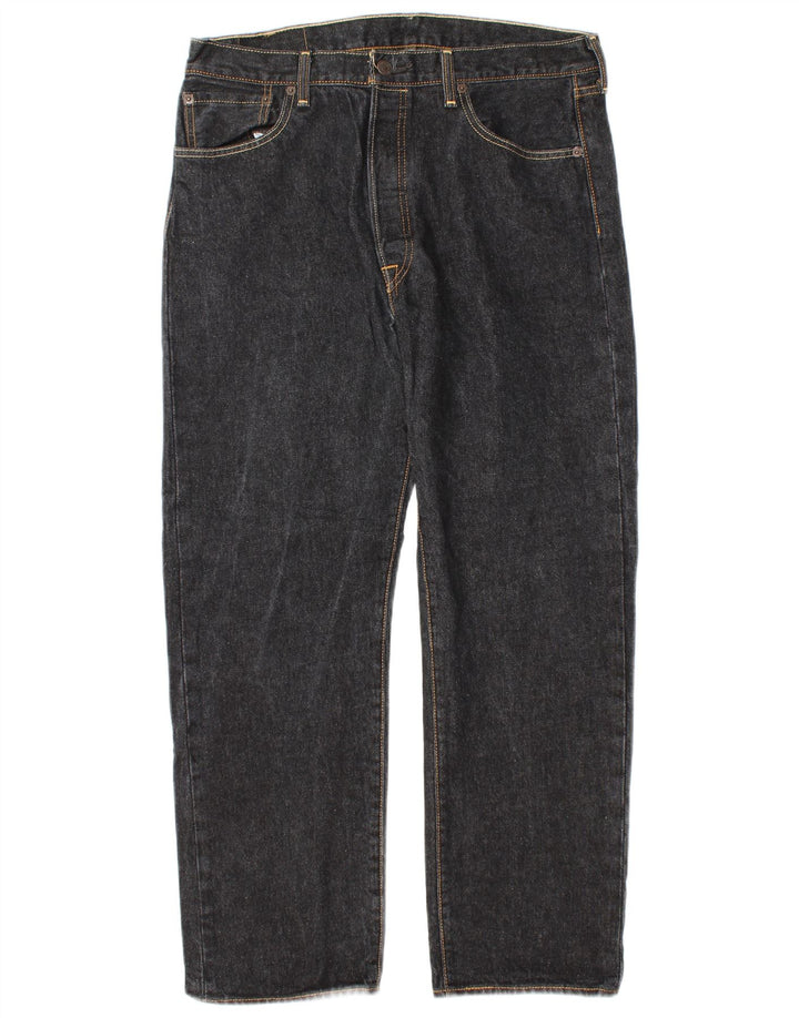 Levi's Vaqueros rectos 501 para hombre W36 L32 Algodón gris