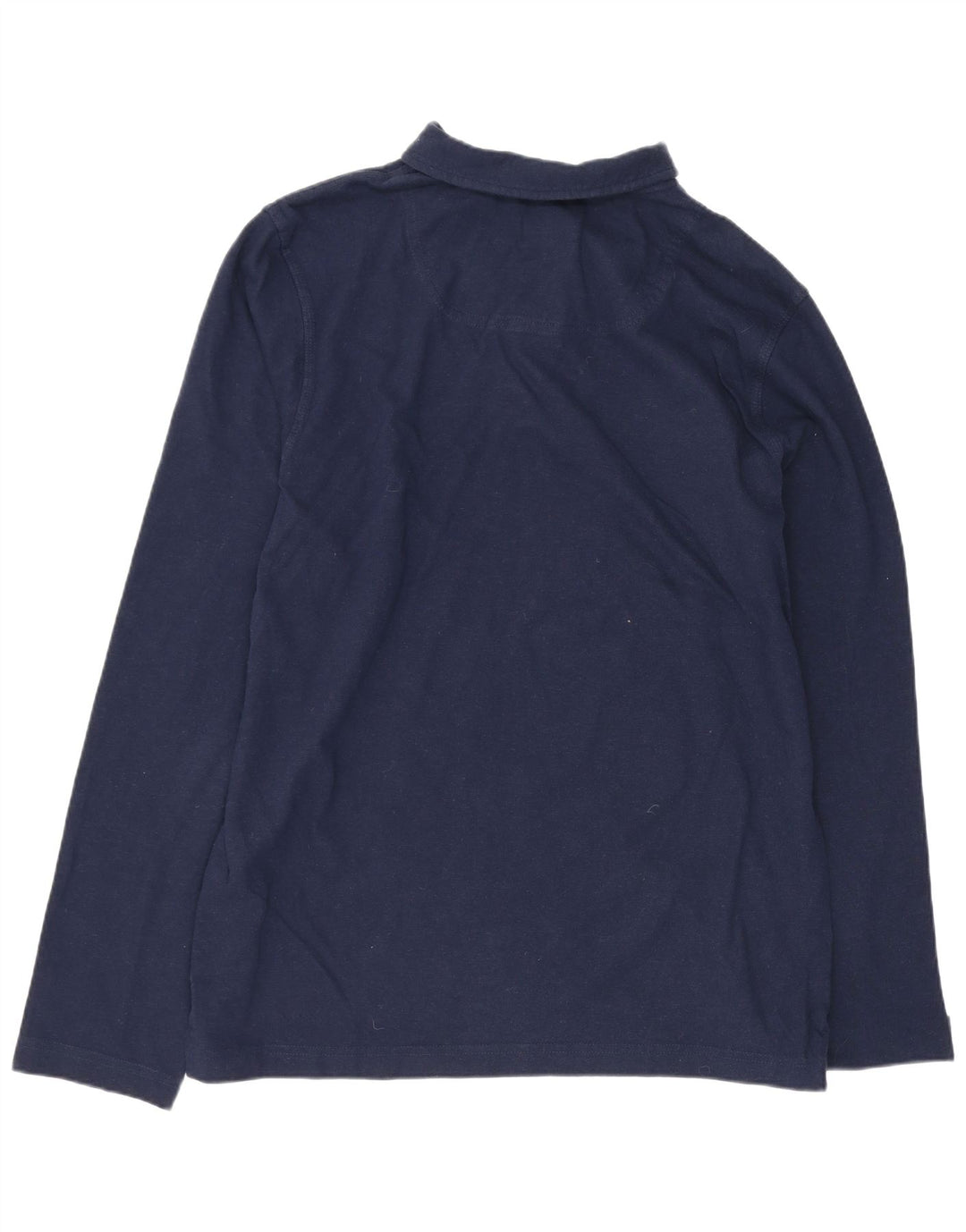 Polo Joules Hombre Manga Larga Algodón Azul Marino Mediano