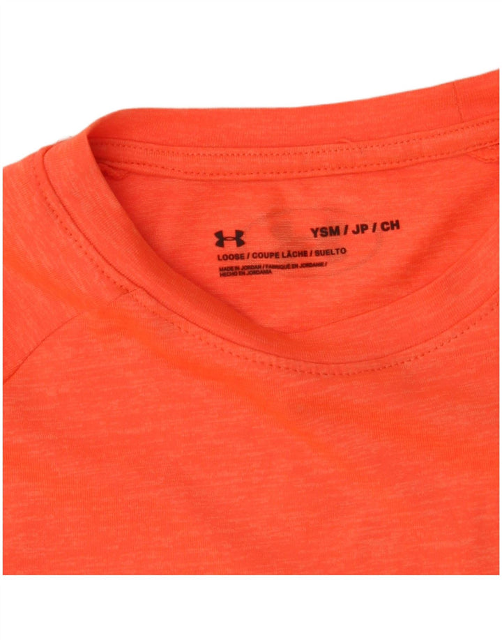 Under Armour Camiseta para niño Top 7-8 años Small Naranja