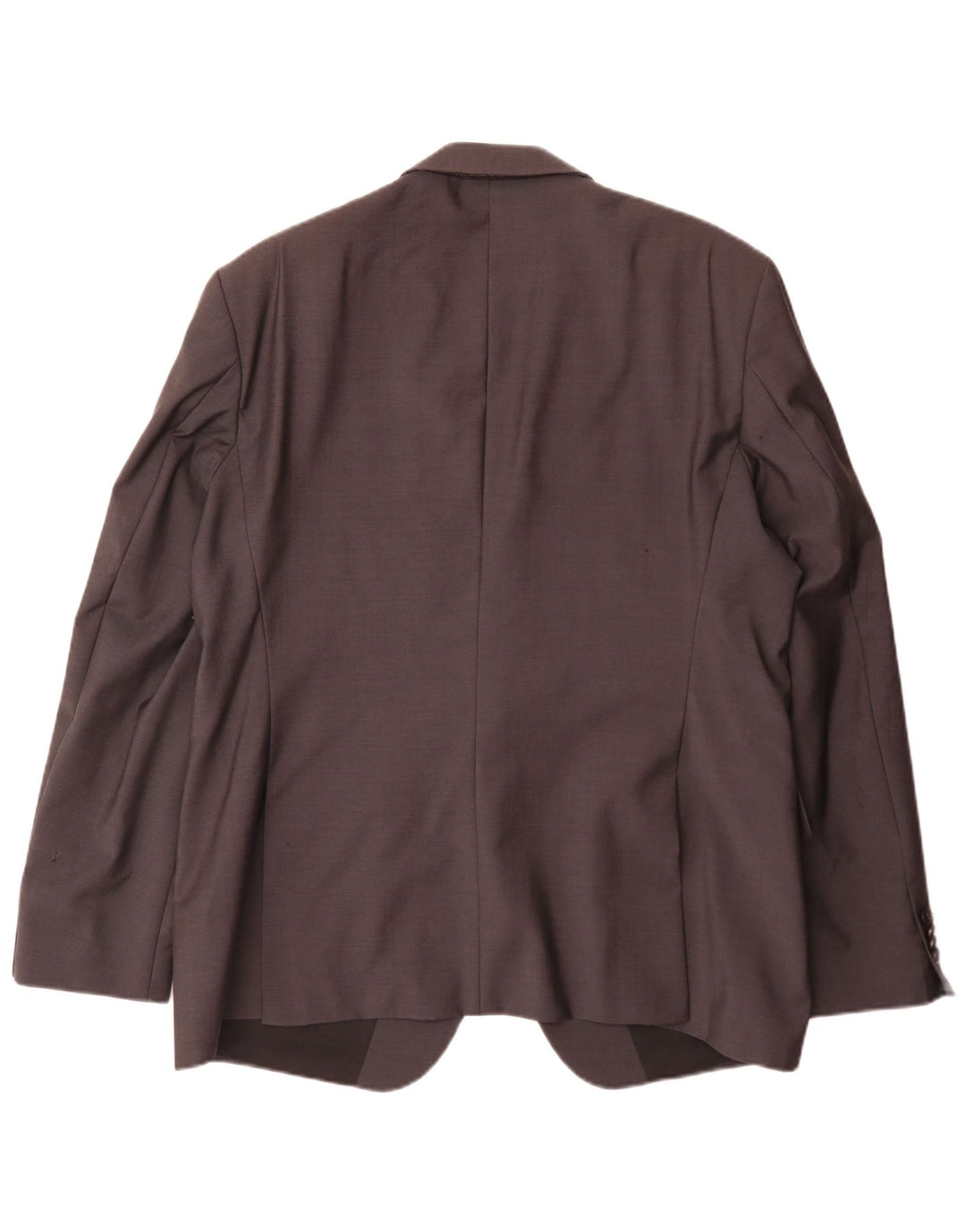 Hugo Boss Chaqueta tipo blazer de 2 botones para hombre EU 58 4XL Clásico de lana virgen gris